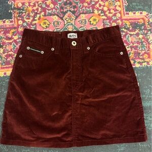 Dolce & Gabbana burgundy/merlot women’s skirt size 26/40